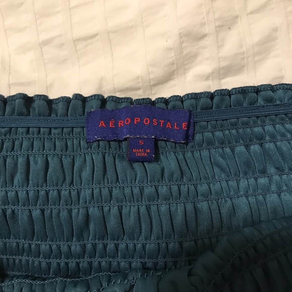 Velour off-the shoulder top - Picture 2 of 3